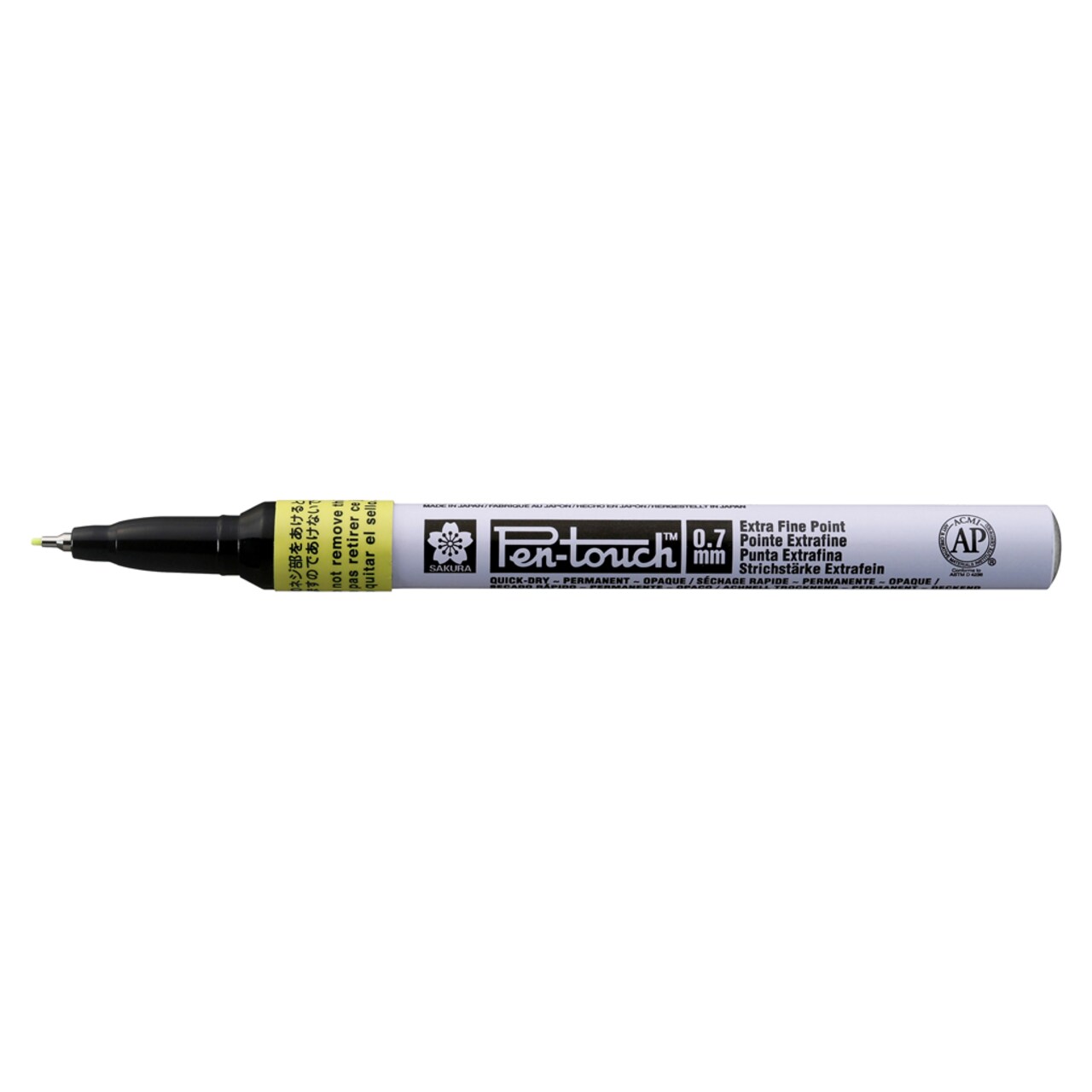 Sakura Pentouch Fluorescent Marker, Fluorescent Yellow - Extra-Fine